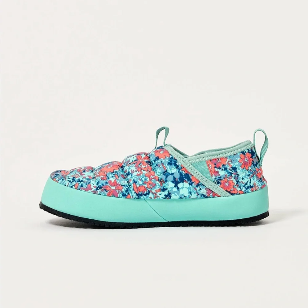 North Face Kids‎ Teal Floral Shoes